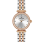 Daniel Klein Women’s Two-Tone Crystal Bezel Bracelet Watch