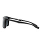 Daniel Klein Black Square Polarized Sunglasses