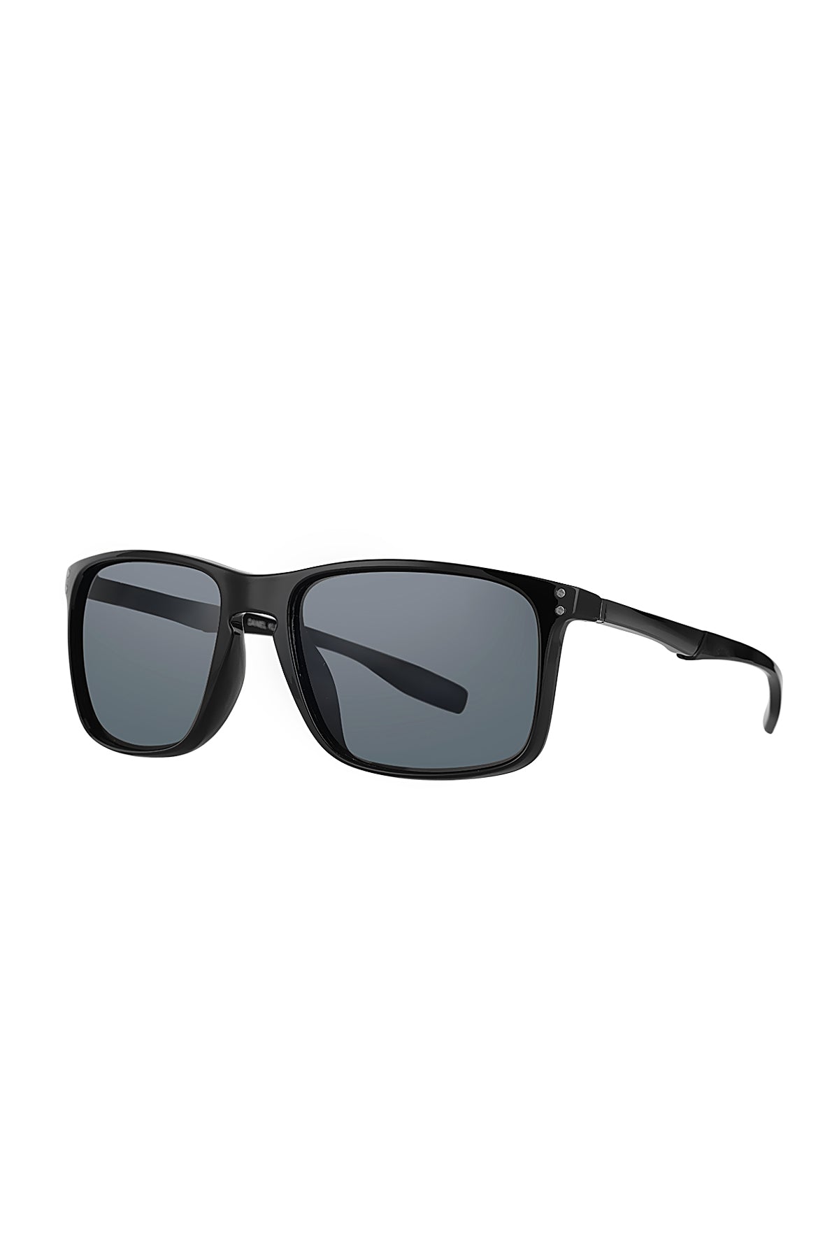 Daniel Klein Black Square Polarized Sunglasses