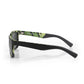 Daniel Klein Black Square Sunglasses - Smoke Grey Lenses