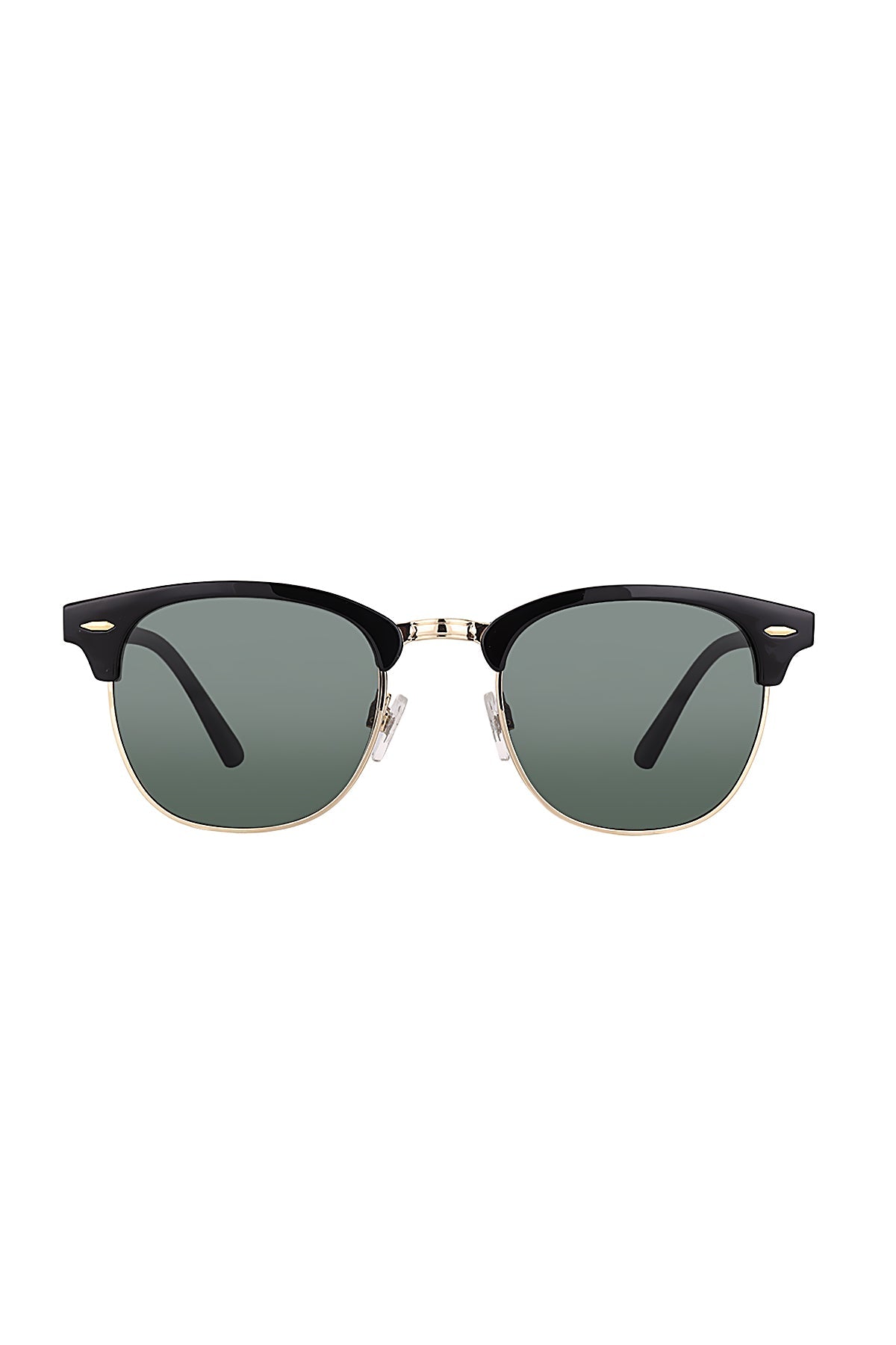 Daniel Klein Black & Gold Clubmaster Sunglasses
