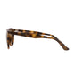 Daniel Klein Brown Havana Round Sunglasses