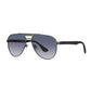 Daniel Klein Black Aviator Sunglasses