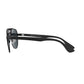 Daniel Klein Matte Black Aviator Sunglasses
