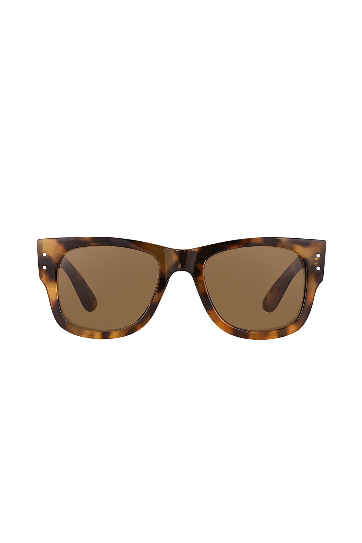 Daniel Klein Tortoiseshell Square Polarized Sunglasses