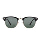 Daniel Klein Black & Gold Clubmaster Sunglasses