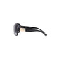 Daniel Klein Black Oversized Square Sunglasses