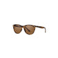 Daniel Klein Brown Havana Round Sunglasses