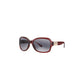 Daniel Klein Burgundy Oversized Square Sunglasses