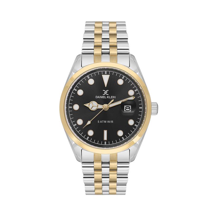 Daniel Klein Exclusive Black Dial 3 Hands- Date Watch