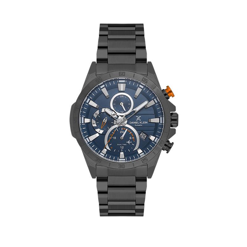 Daniel Klein Exclusive Blue Dial Multifunction Watch