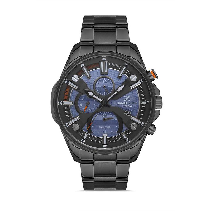 Daniel Klein Exclusive Blue Dial Multifunction Watch