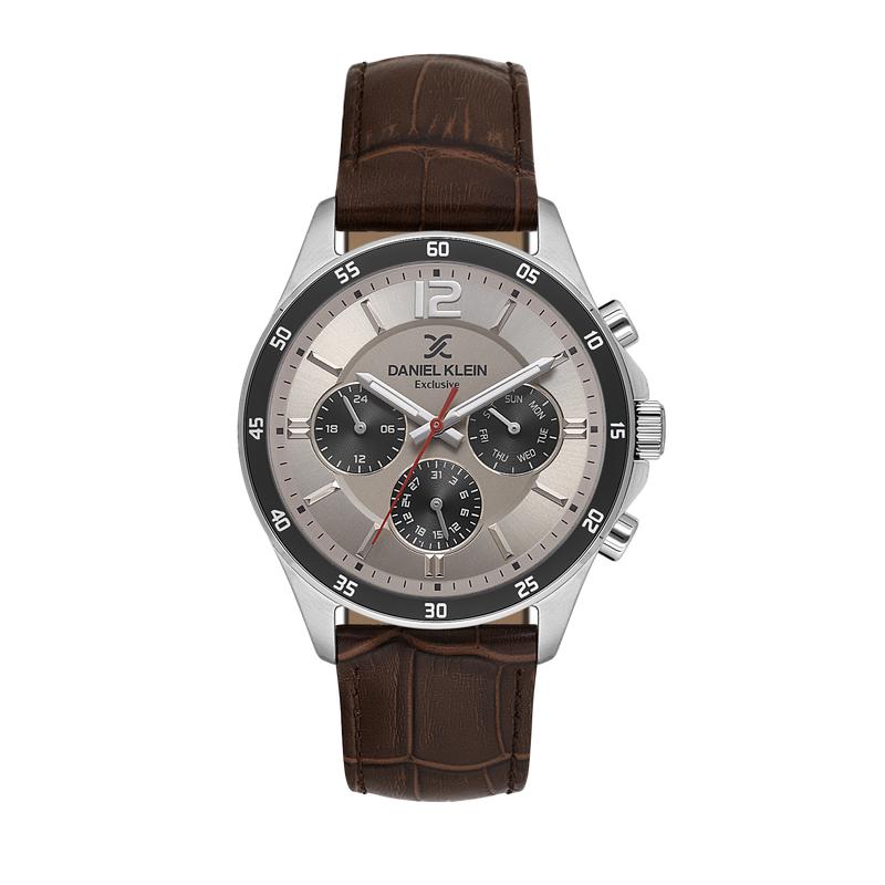 Daniel Klein Exclusive Bronze Dial Multifunction Watch