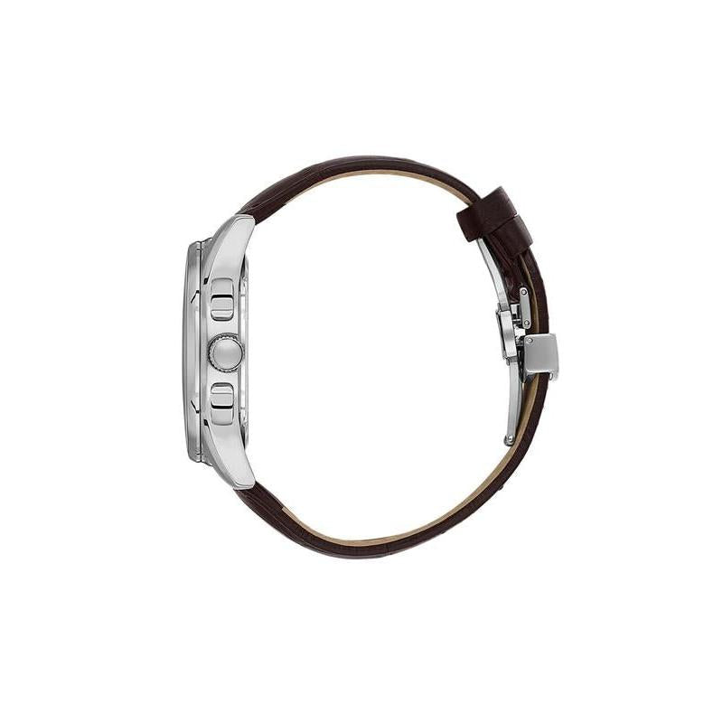 Daniel Klein Exclusive Men’s Multifunction Leather Strap Watch