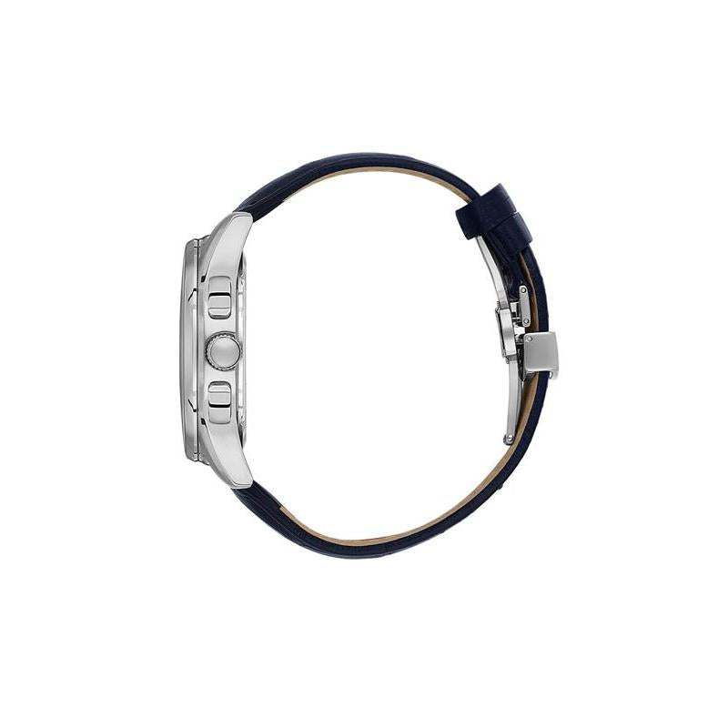 Daniel Klein Exclusive Men’s Multifunction Leather Strap Watch