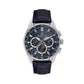 Daniel Klein Exclusive Men’s Multifunction Leather Strap Watch