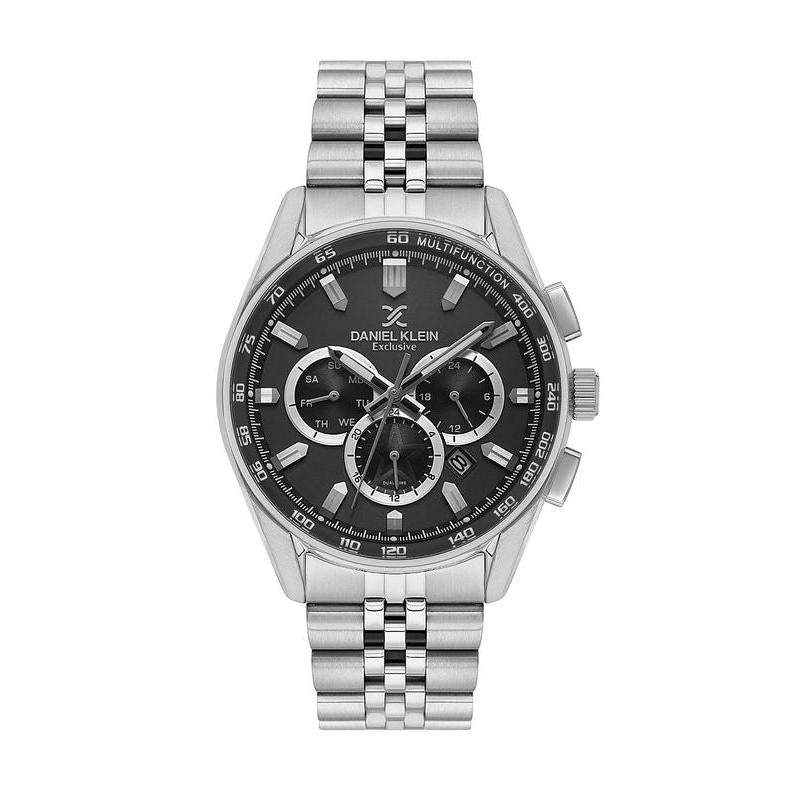 Daniel Klein Exclusive Men’s Multifunction Stainless Steel Watch