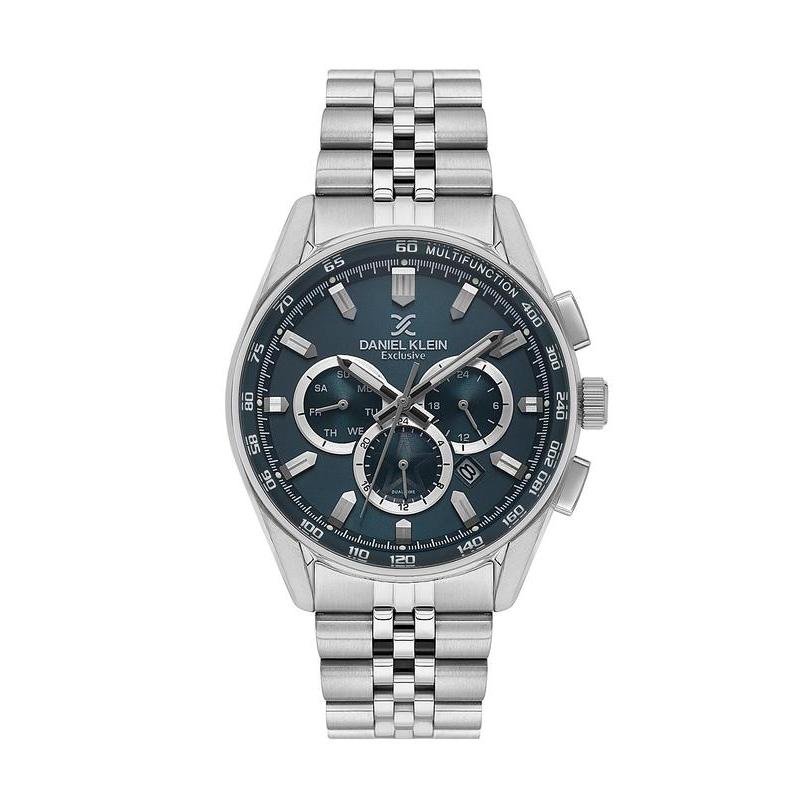 Daniel Klein Exclusive Men’s Multifunction Stainless Steel Watch