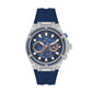 Daniel Klein Exclusive Men's Round Quartz Watch with Navy Blue Dial