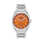 Daniel Klein Exclusive Orange Dial 3 Hands Watch