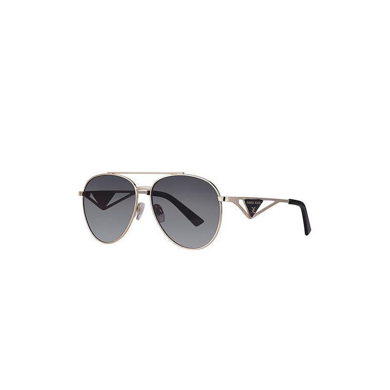 Daniel Klein Gold Aviator Sunglasses
