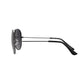 Daniel Klein Gunmetal Aviator Sunglasses