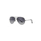 Daniel Klein Gunmetal Aviator Sunglasses