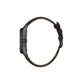 Daniel Klein Men’s Black Case Watch with Grey Textured Dial