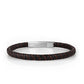 Daniel Klein Men's Leather Bracelet