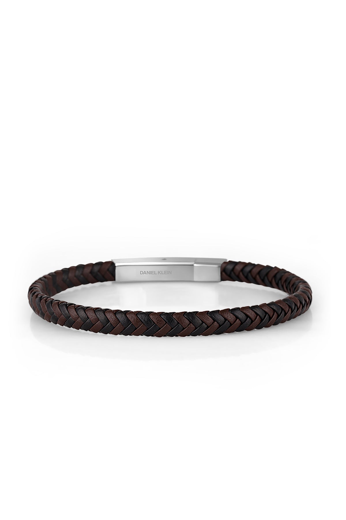 Daniel Klein Men's Leather Bracelet