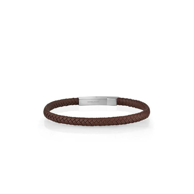 Daniel Klein Men's Leather Bracelet
