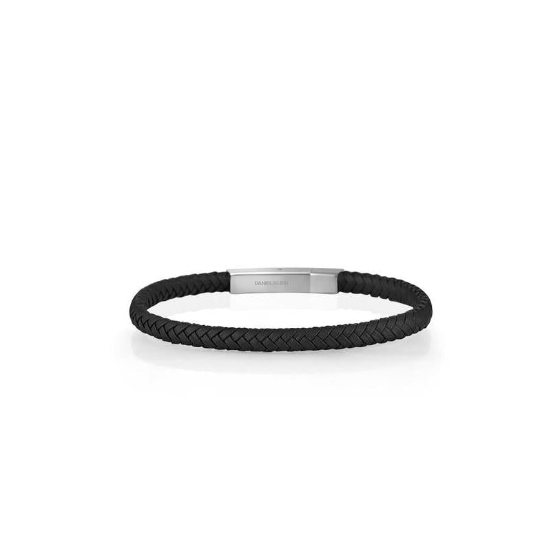 Daniel Klein Men's Leather Bracelet