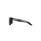 Daniel Klein Men's Matte Black Square Polarized Sunglasses – Smoke Grey Lenses