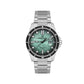 Daniel Klein Men’s Stainless Steel Sports Watch with Ice Green Textured Dial