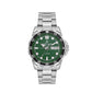 Daniel Klein Premium Men's Round Quartz Watch with Green Dial