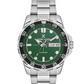 Daniel Klein Premium Men's Round Quartz Watch with Green Dial