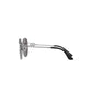 Daniel Klein Silver Round Geometric Sunglasses