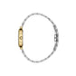 Daniel Klein Women’s Crystal-Set Green Dial Two-Tone Bracelet Watch