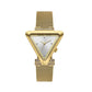 Daniel Klein Women’s Gold Mesh Strap Watch