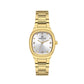 Daniel Klein Women’s Gold Stainless Steel Watch with Cushion Case