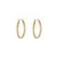 Daniel Klein Women's Oval Earrings with White Crystals