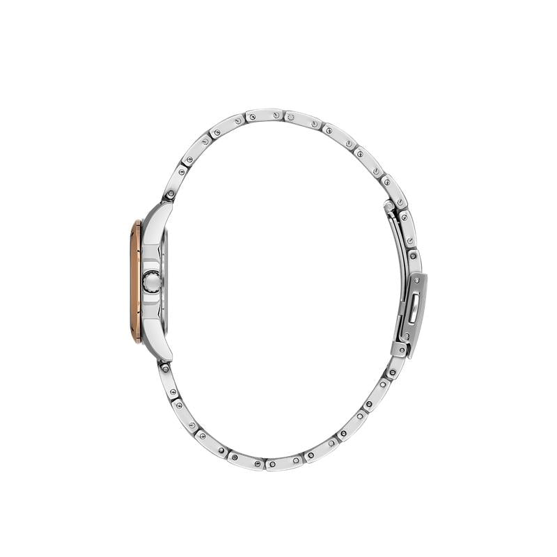 Daniel Klein Women’s Silver & Rose Gold Two-Tone Watch