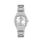 Daniel Klein Women’s Silver Stainless Steel Watch with Cushion Case