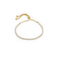 Daniel Klein Women's Stainless Steel Bracelet with Stones