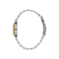 Daniel Klein Women’s Two-Tone Crystal Accent Watch with Green Sunray Dial