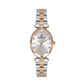 Daniel Klein Women’s Two-Tone Rose Gold & Silver Oval Watch