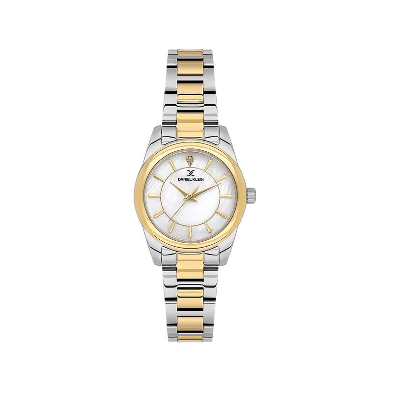 Daniel Klein Women’s Two-Tone Silver & Gold Stainless Steel Watch