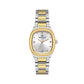 Daniel Klein Women’s Two-Tone Silver & Gold Watch with Cushion Case