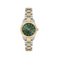 Daniel Klein Women’s Two-Tone Silver & Gold Watch with Green Dial