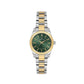 Daniel Klein Women’s Two-Tone Silver & Gold Watch with Green Dial